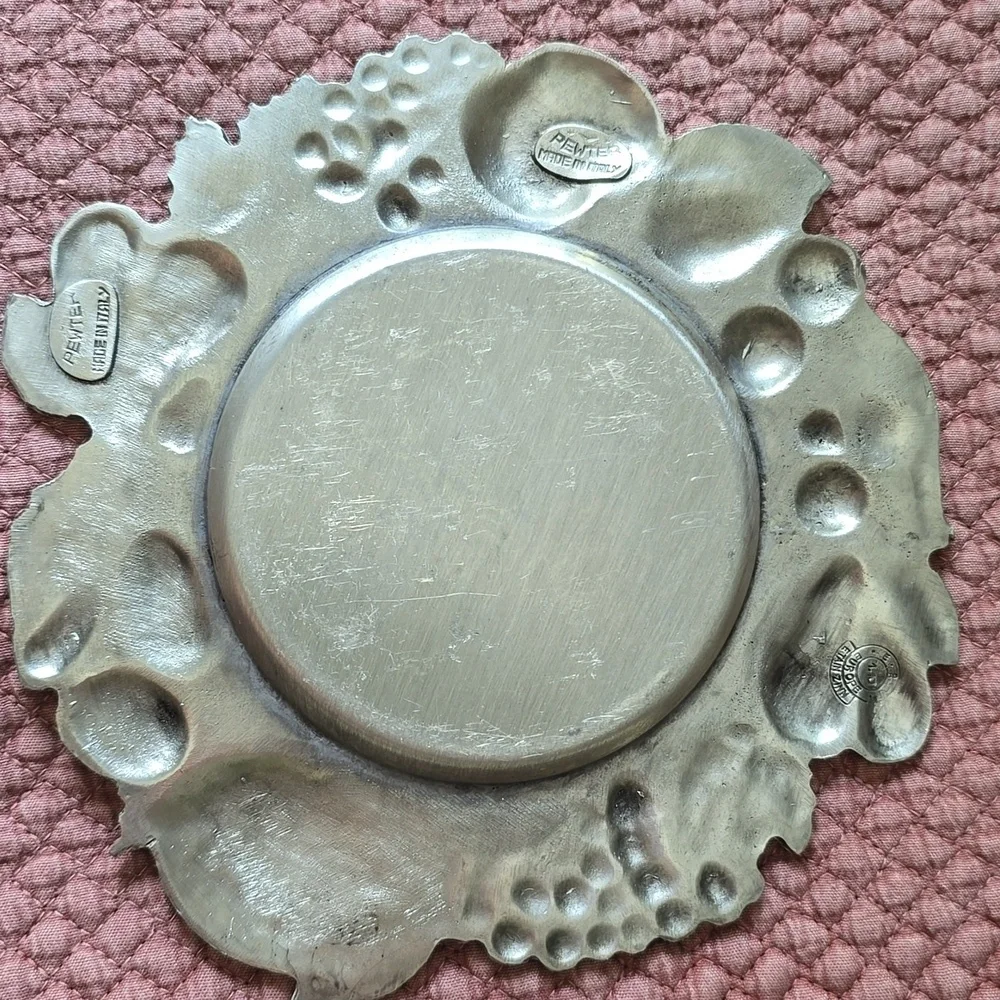 Pewter Wine Coaster